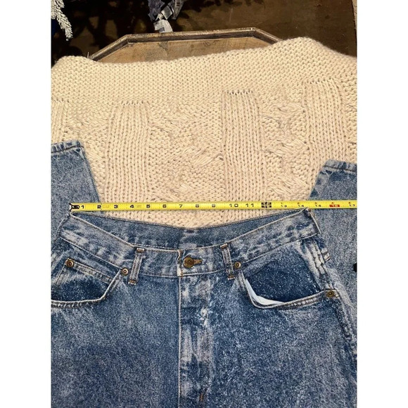 CHIC Vintage acid wash high‎ waisted jeans - Picture 9 of 12